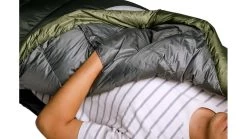 Sierra Designs Get Down 550F 20 Deg Sleeping Bag -Camping Equipment Shop opplanet sierra designs get down 550f 20 deg sleeping bag green regular 70614521r av 4