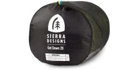 Sierra Designs Get Down 550F 20 Deg Sleeping Bag -Camping Equipment Shop opplanet sierra designs get down 550f 20 deg sleeping bag green regular 70614521r av 5