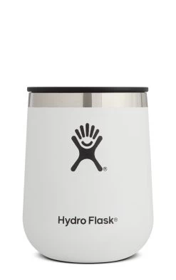 Hydro Flask 10 Oz Insulated Wine Tumbler -Camping Equipment Shop white